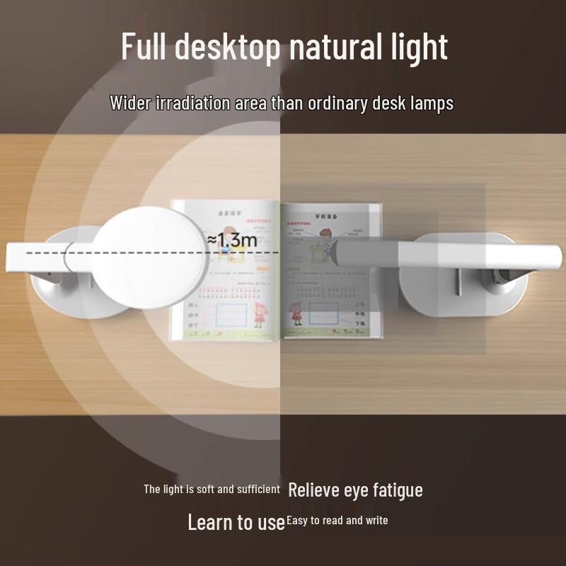 Xuanyong LED Eye-Protection Desk Lamp with Clock