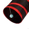 Cat Tunnel Foldable Passage with Play Ball Activity Center Puzzle Toys