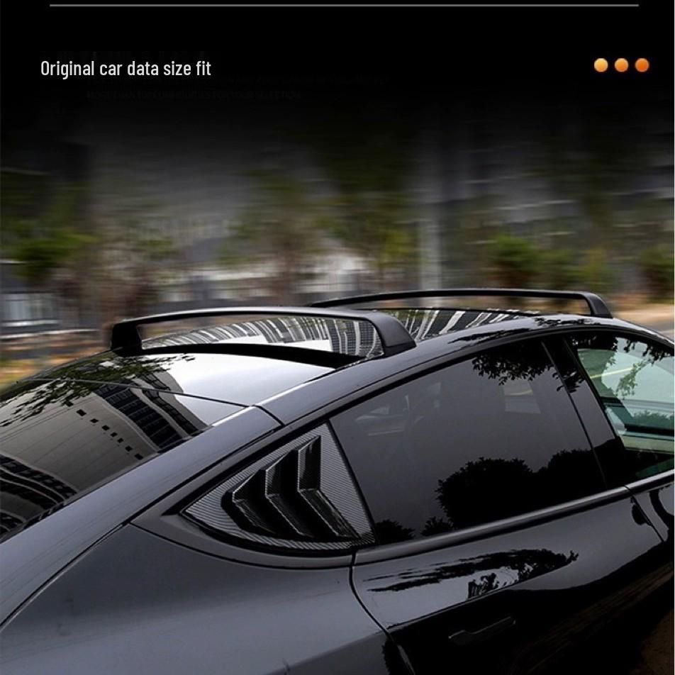 Compatible avec les barres transversales de galerie de toit Tesla: Porte-bagages Model Y & Porte-vélos Model 3/Y