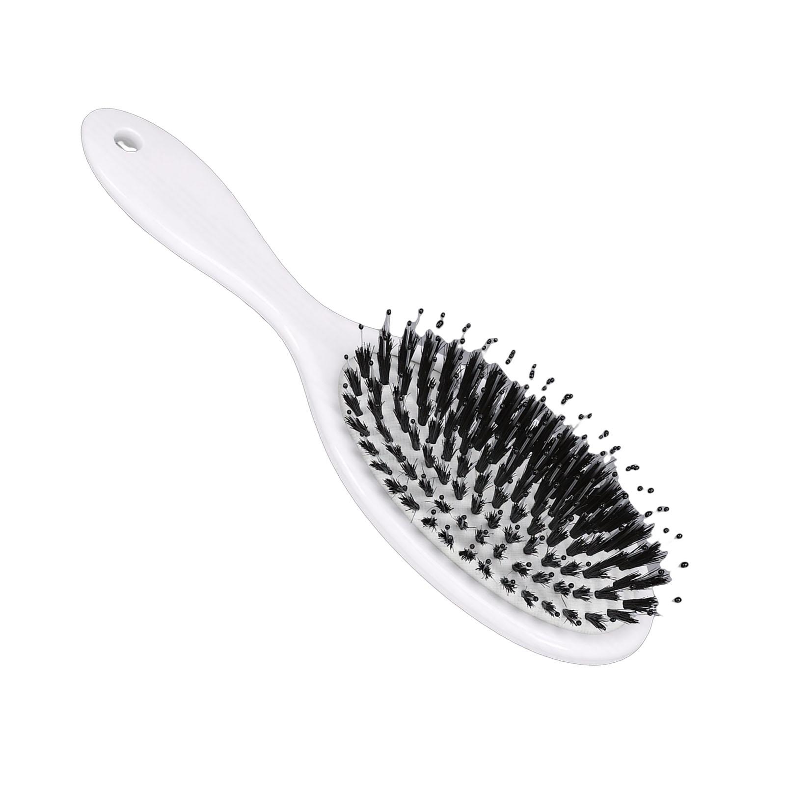 Smooth Hair Brush Detangling Styling Brush Distribute Oils Evenly for All Hair Types with Non Slip Handle Smoothing