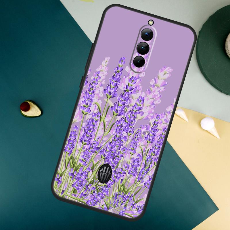 

Цветы лавандово-фиолетовые для чехла ZTE Nubia Red Magic 10S 8 9 8S 9S Pro Plus 10 Air 6S 7S 7 Pro Red Magic 11 Pro Plus Red Magic 8 Pro Plus