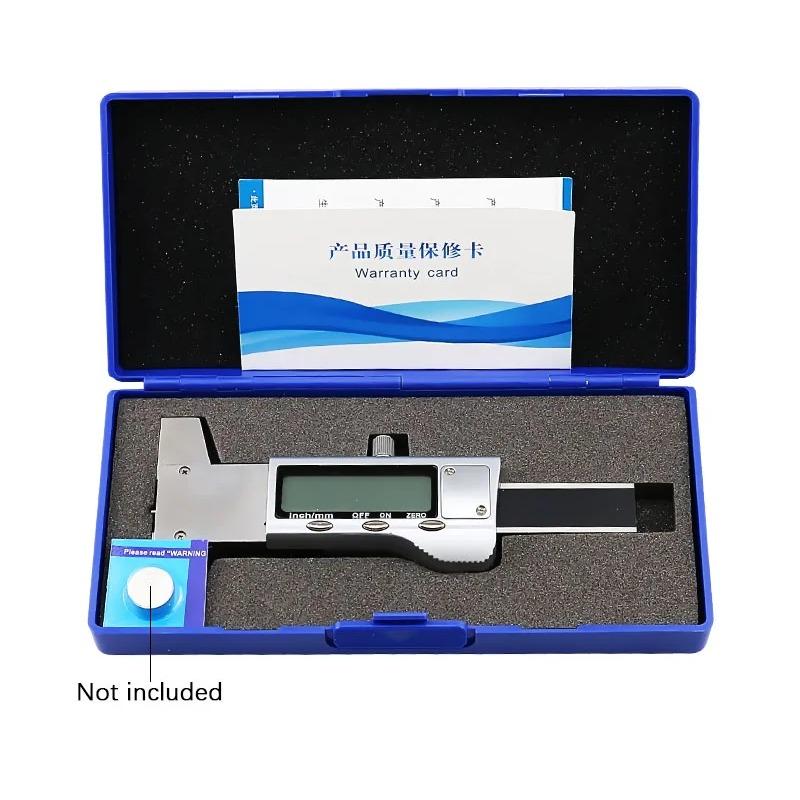 

Цифровой измеритель глубины протектора 0,01 мм, ЖК-дисплей 0-25 мм, измеритель глубины протектора шин из нержавеющей стали, штангенциркуль, линейка протектора, взаимообмен метрическими/дюймовыми единицами