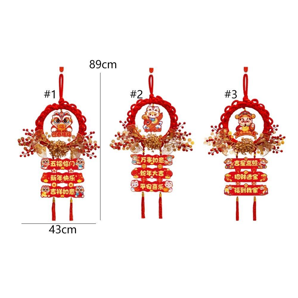 Flocking Spring Festival Fu Character Pendant  Home Living Room Decor