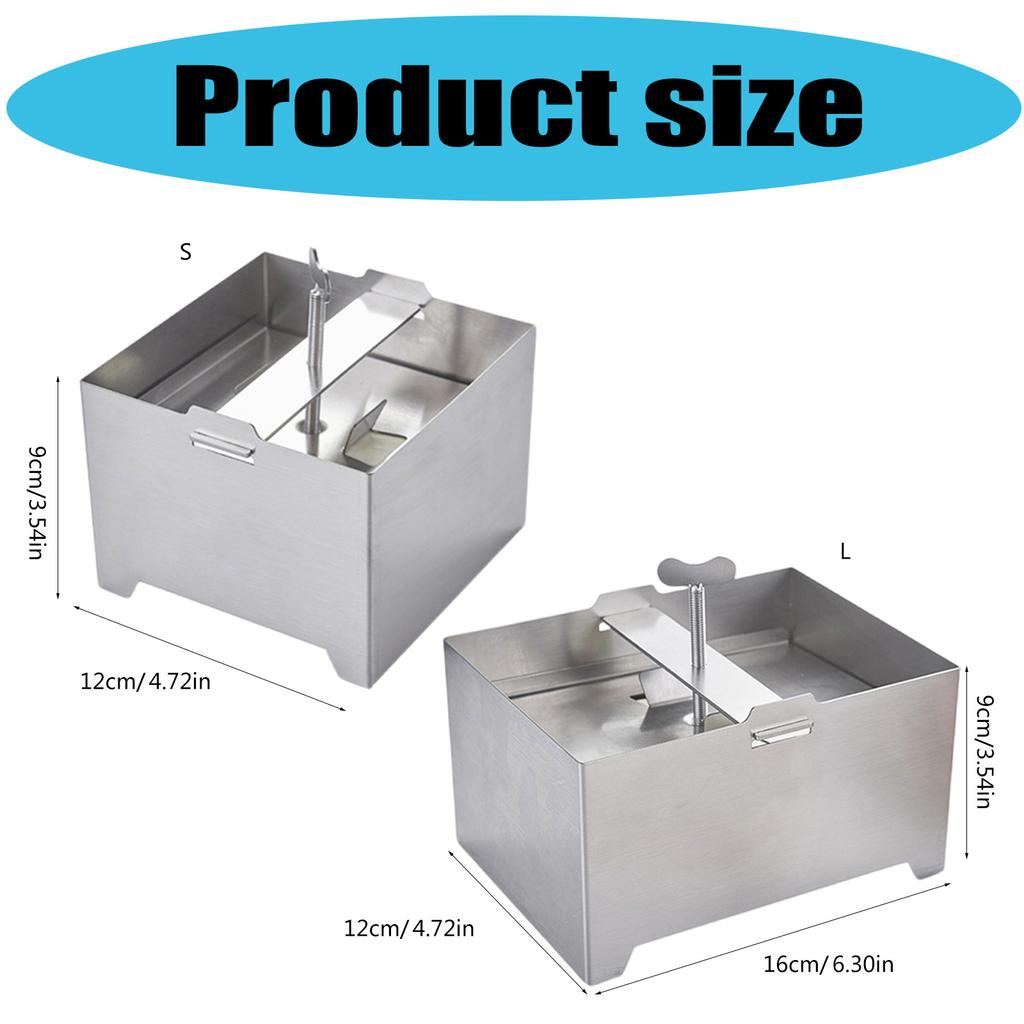Innovative Paneer and Bean Curd Press with Adjustable Designs Soybean Maker Mold Kitchen Tool for Texture Control