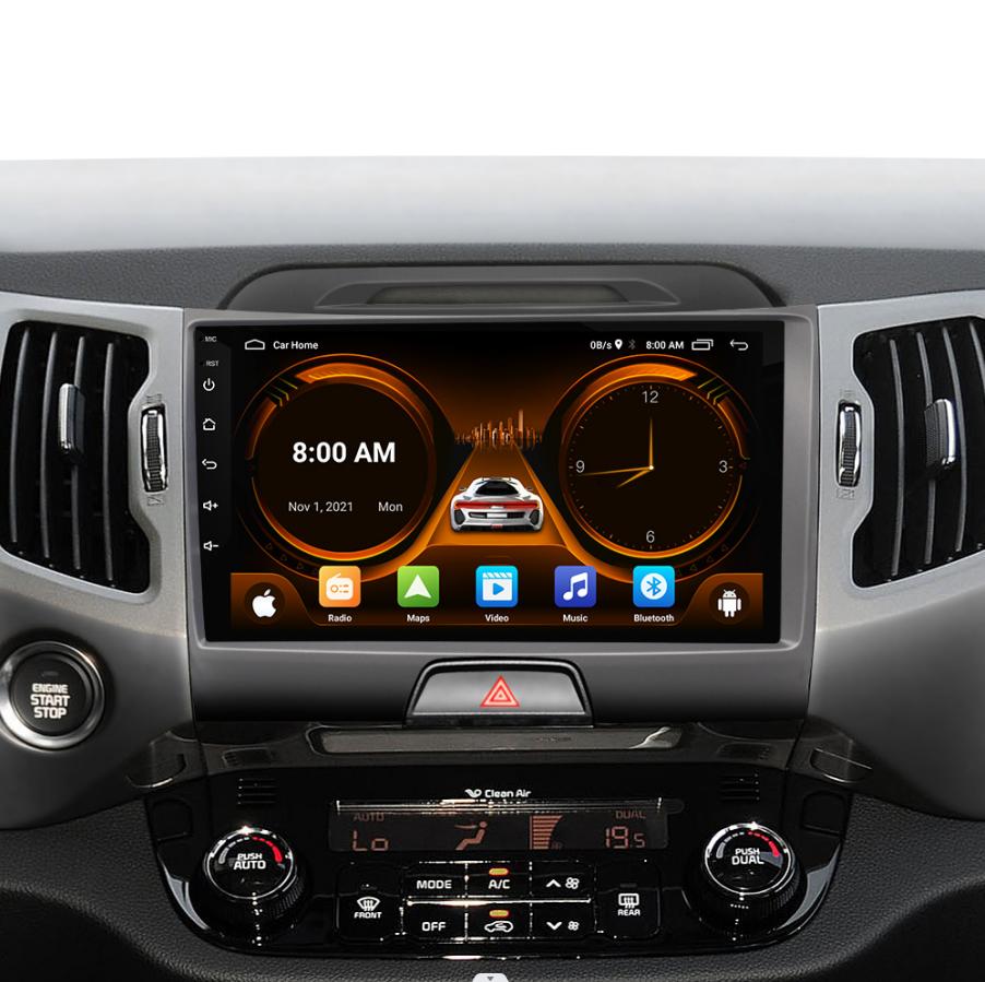 JIUYIN AI Voice 2 Din Android Auto Radio For KIA Sportage 3 2010-2016 Carplay 4G Car Multimedia GPS 2din Autoradio