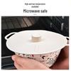 Silicone Fresh-Keeping Pot and Bowl Lid - Spill-Proof, Dustproof, and Sealing for Refrigerator Use