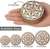 IBA Indianbeautifulart Textile Printing Block Mandala Hand Carved Wooden Stamp Wood Block Printing Textile Stamps For Fabric  Pottery Blocks-3