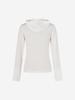 LORDLOAR See-Through Hoodie White