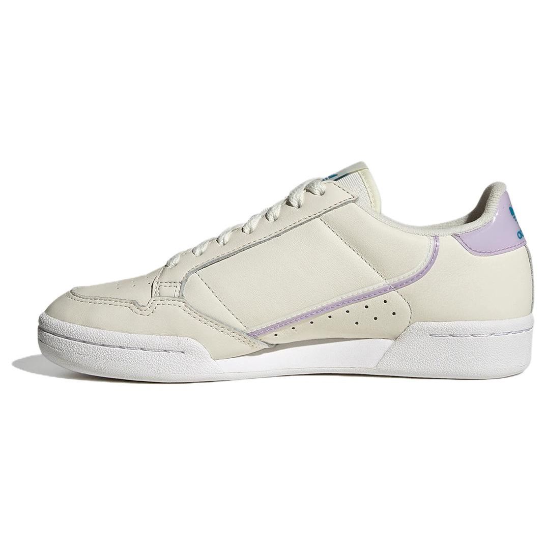 

Adidas Originals Continental 80+1 Versatile Comfortable Lightweight Casual Shock Absorbing Durable Low-Top Sneakers Women Sneakers Off-White FU9978 39⅓