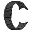 Qingfeng Stainless Steel Watch Band for Google Pixel Watch 1/2/3 - Three-Bead Design, 41/45mm