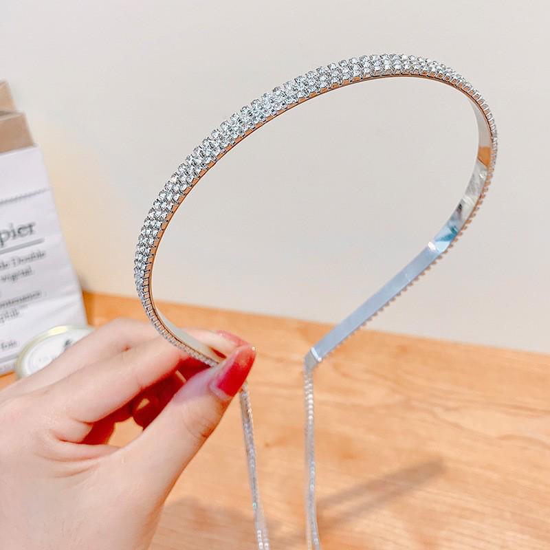 French Retro High Crown Wide-Brimmed Plush Headband for Face Washing and Outings