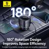 Baseus 90W USB Type-C Car Charger Dual Retractable Cable PD QC SCP AFC PPS Fast Charging For Tablet iPhone Samsung Huawei Xiaomi