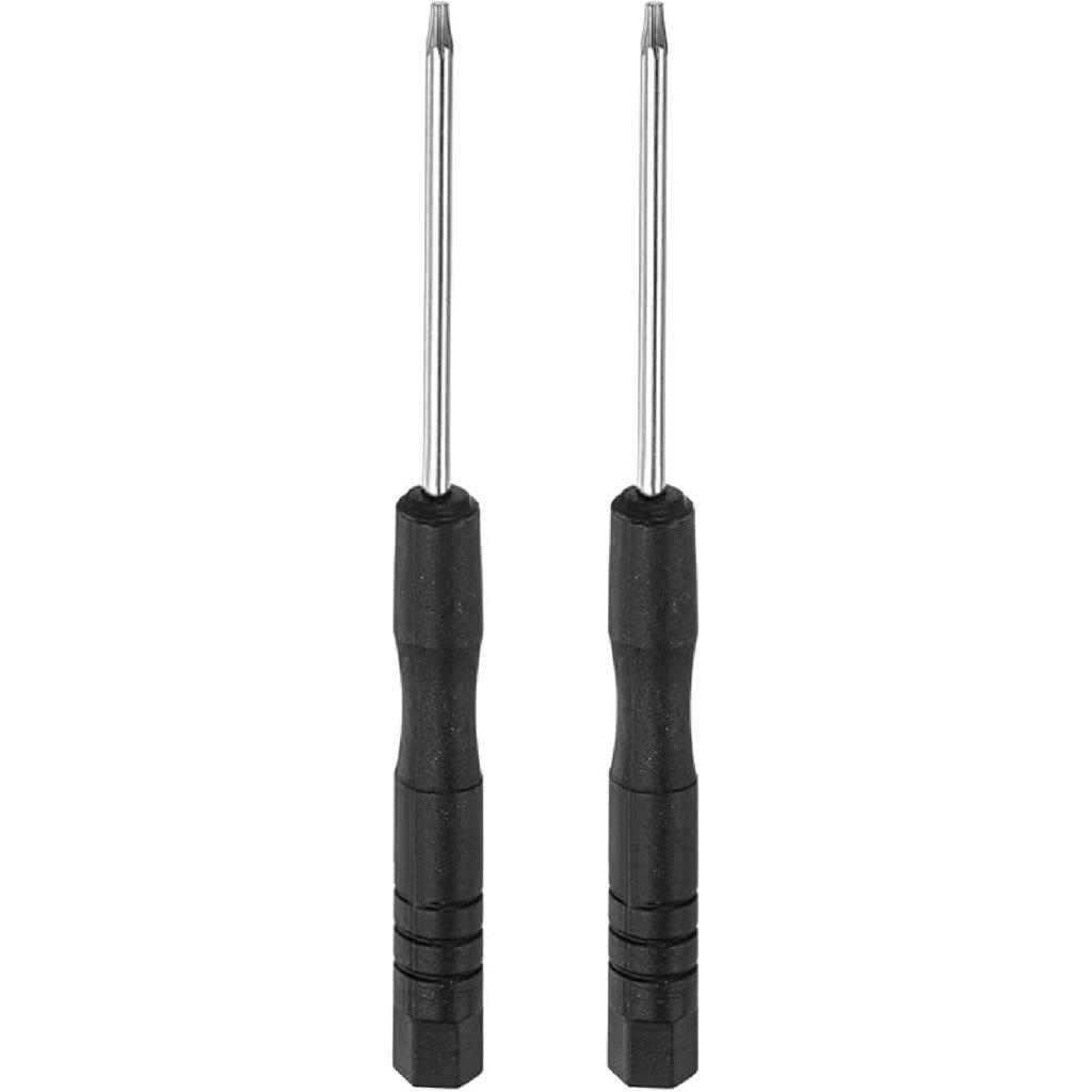 uxcell Mini Torx Screwdriver, T2 Star Head for Watch Eyeglasses Electronics Repair, 2 Pcs