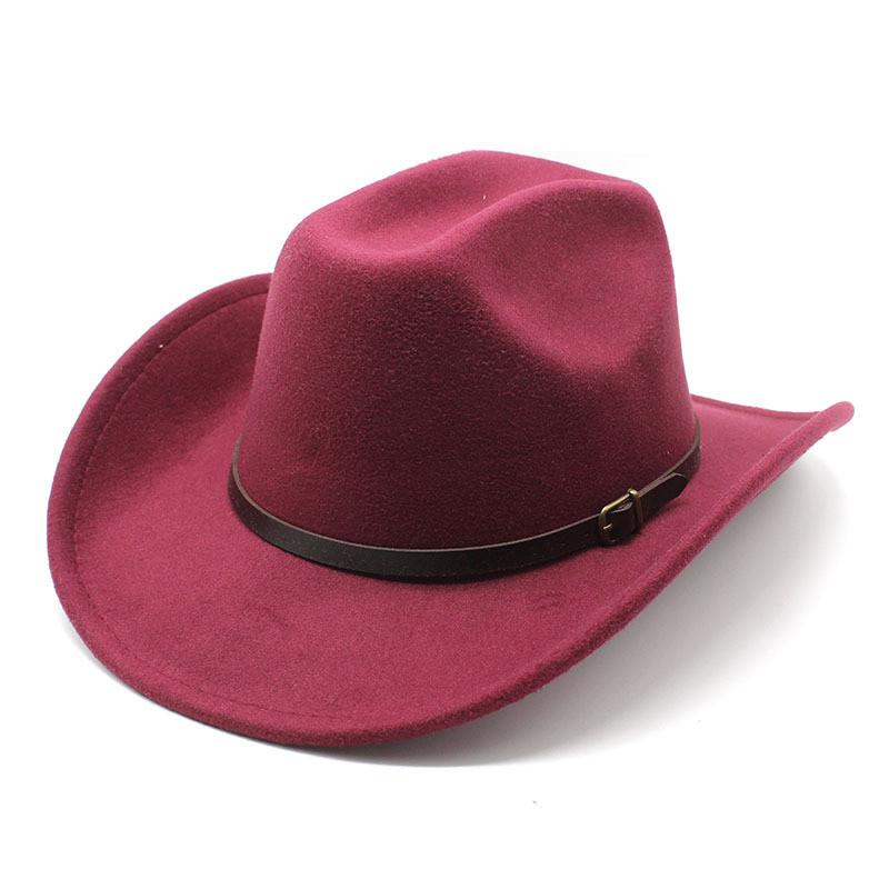 Wool Felt Fedora Hat For Men And Women Summer Sun Protection And Breathability