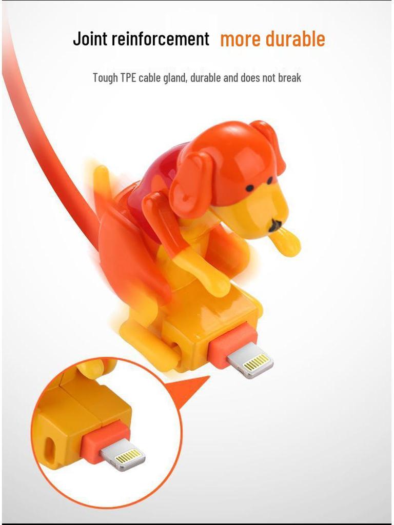 Rogue Dog Creative Sport Puppy Charging Cable for Mobile Phones