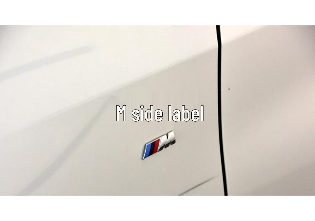 BMW Xdrive35I Fender X3/X1/X5/X6 40i/28 Car Side & Tail Emblem Sticker Set