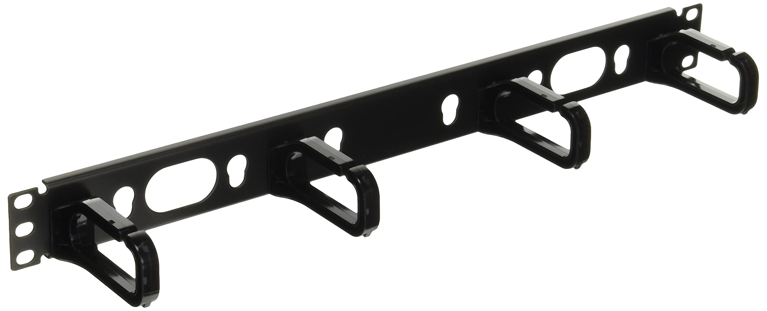 

Panduit Ring-Type Horizontal Cable Management Panel, Surface Ring, 1U, CMPHF1