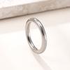3mm 4mm 6mm 8mm Breite Edelstahl Goldfarbe Ring Damen Herren Minimalistisch Trendig Partnerringe Schmuck Hochzeitsgeschenk
