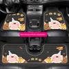 Cute Cartoon-Style Car Floor Mats, Dirt-Resistant and Soil-Scraping Resistant, Universal and Customizable Diatomaceous Earth One-Piece Car Carpet Mats