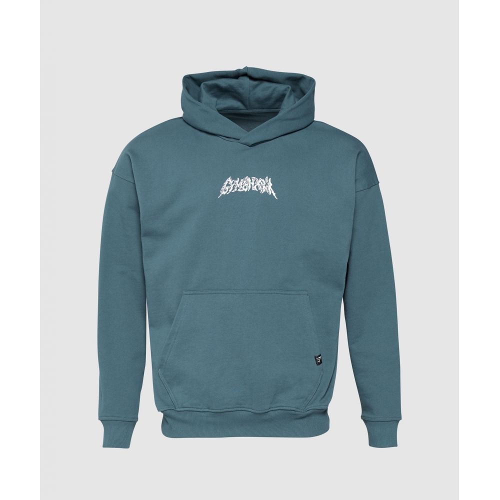 DEF Sweat à capuche - blue/bleu