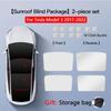 Roof Sunshades for Tesla Model Y 2025 Juniper Model 3 Sunroof Shade Sunshade Roof Sun Shade for 2024-2025 Tesla Model 3 HighlandWindshield Sunshades