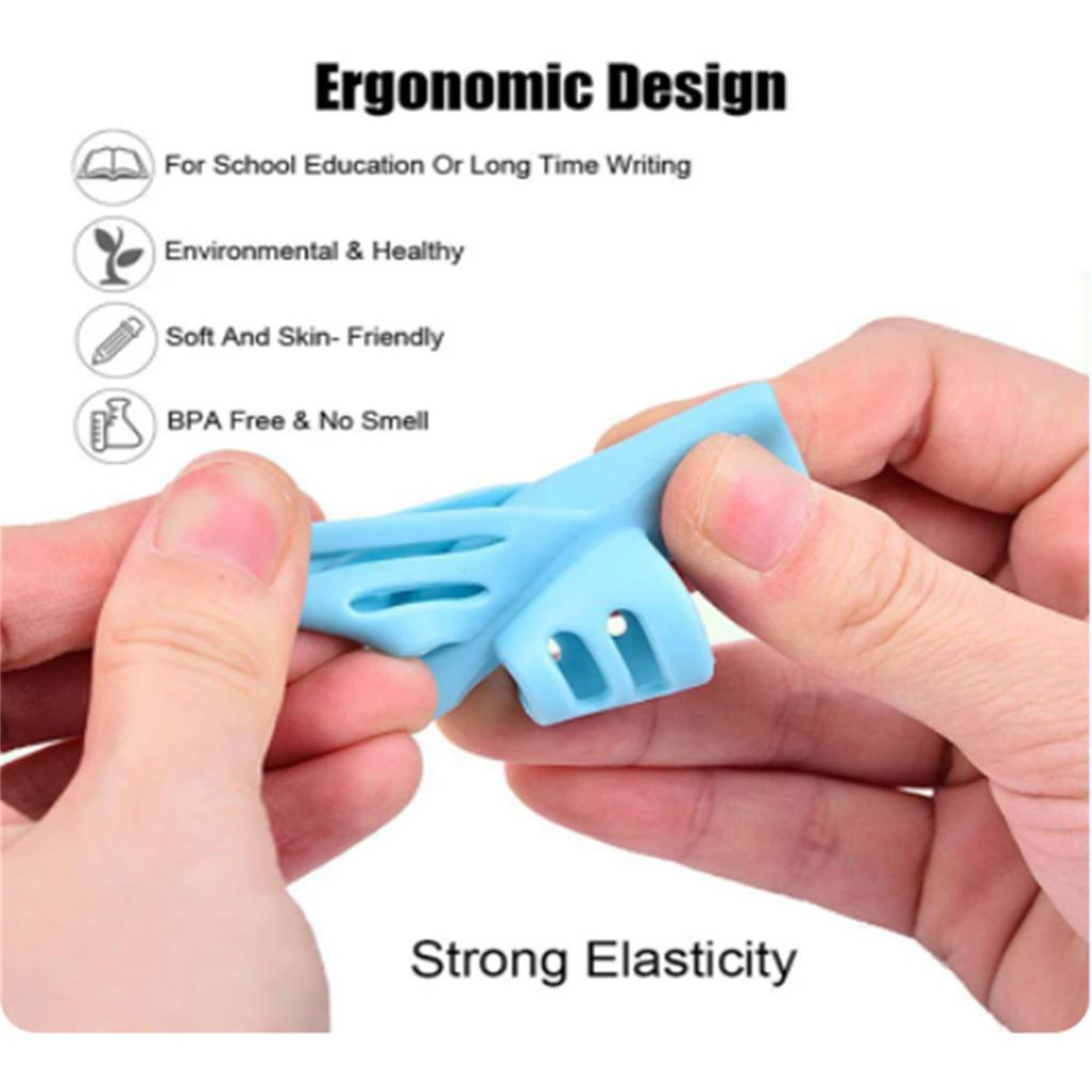 2-piece Set Of Early Childhood Education Baby Pen Grip Corrector Random