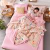 Skin-friendly Summer Cool Quilt Set or 1 Pcs Quilts Comfortable Breathable Air Condition Comforter Lightweight Summer Blanket