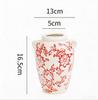 Blue & White Retro Porcelain Vase for Living Room Decor – Ideal for Fresh or Dried Flowers