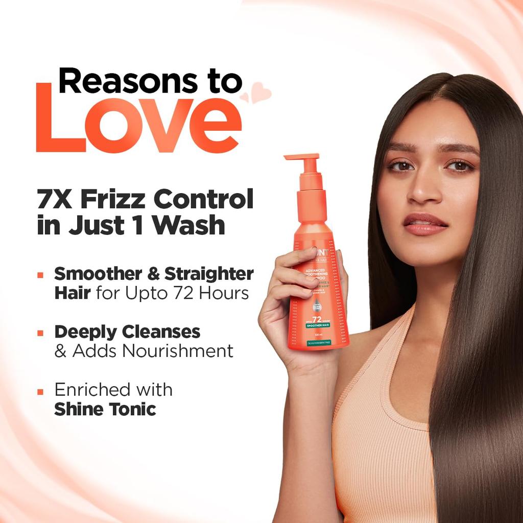 BBLUNT Shampoo Lisciante Avanzato 300ml Confezione Capelli Senza Crespo Raddrizzante Lucentezza Per Uomini e Donne
