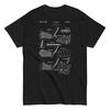 1936 Golfschläger US-Patent Vintage Unisex Klassisches T-Shirt