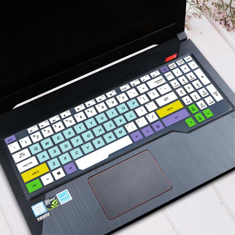 Silikon-Tastaturschutzfolie für ASUS FX63 FX80 15,6 Zoll Tastaturabdeckung für ASUS FX63 FX80 15,6 Zoll
