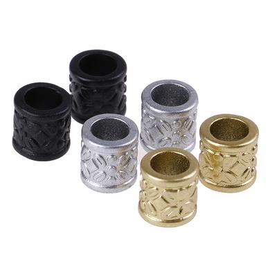 10 pezzi/confezione di anelli per trecce di capelli dreadlock, perline, polsini per dreadlock, accessori per capelli