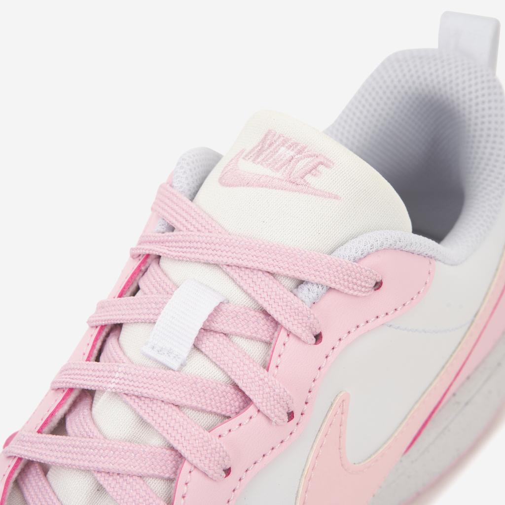 Nike Court Borough Low Recraft GS Różowy Piankowy Biały Dziecięce Sneakersy DV5456-105