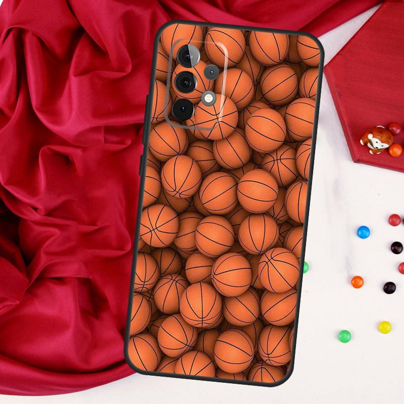 Basketball Ball For Samsung Galaxy A26 A05 A06 A16 A54 A34 A14 A22 A32 A52 A55 A35 A15 A53 A13 A56 A36 Case