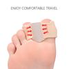 6Pcs Toe Separators for Bunions Nylon Double Loop Toe Correctors Flexible Hallux Valgus Splint for Day Night Wear