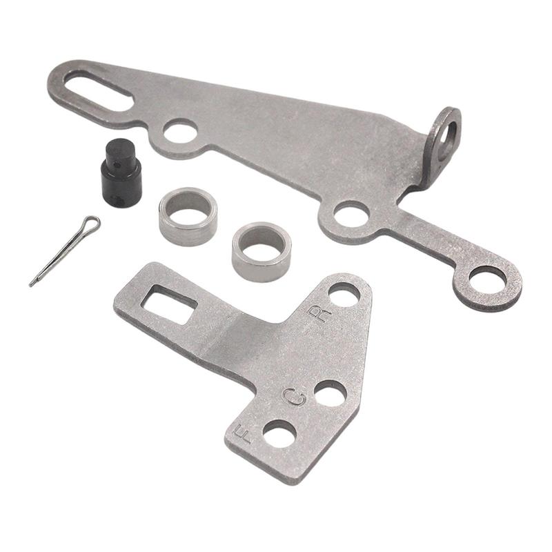 Bracket and Lever Kit 35498 Compatible Transmission Cable Bracket Iron Sturdy Design for GM 700R4 4L60 TH350