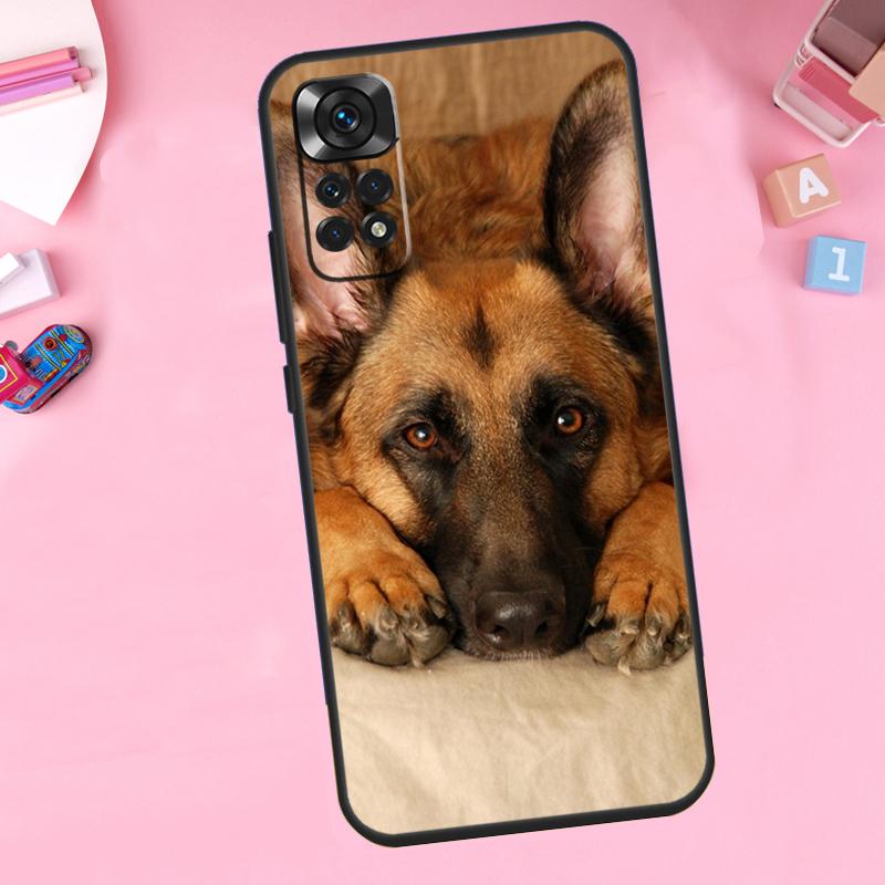 German Shepherd Dog For Xiaomi Redmi Note 14 13 10 11 12 15 Pro Plus Phone Case For Redmi 15C 13C 12C 10C 14C 15