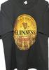 VTG Y2K Guinness Extra Stout T Shirt Adult XL Black Graphic Tee Unisex T-Shirt