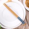 1Pairs 24CM Classic Wooden Chopsticks Reusable Sushi Kitchen Tool Natural Bamboo Chopsticks