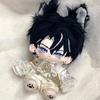 Plush 20Cm Doll Clothes Retro Medieval Prince Suit Red Flame Mini Shirt Pants Set Soft Stuffed Plush Toy Dress Up Accessories