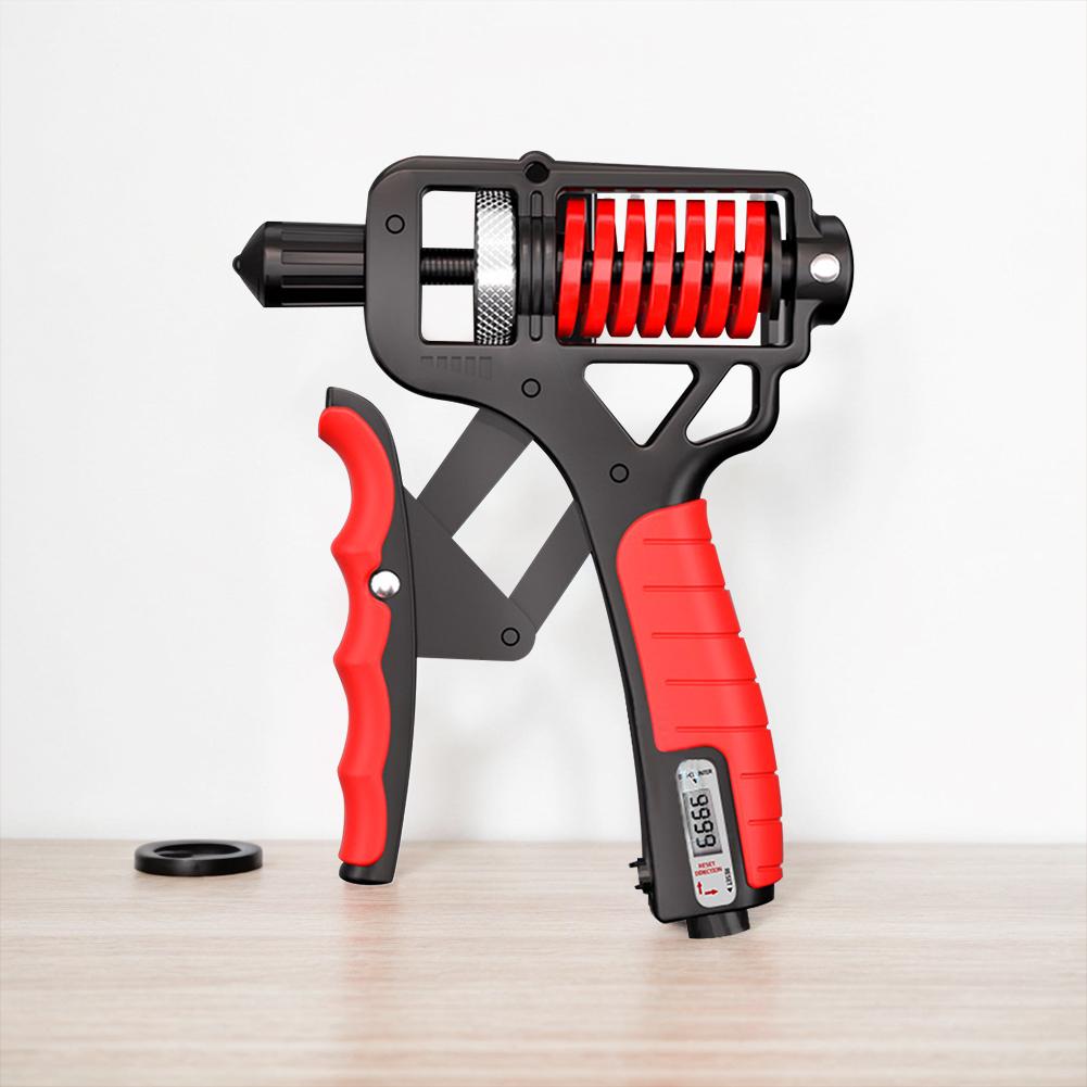 Hand Grip Strengthener Grip Strength Trainer 5-165Kg Adjustable Arm Wrist Forearm Trainer with Counter Anti Slip for Home Gym