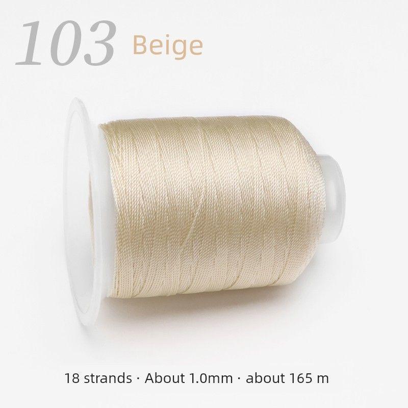 

18-прядный плетеный проволочный шнур цвета Моранди, шнур-подвеска для переноски, материал для DIY, браслет из плетеного шнура ручной работы