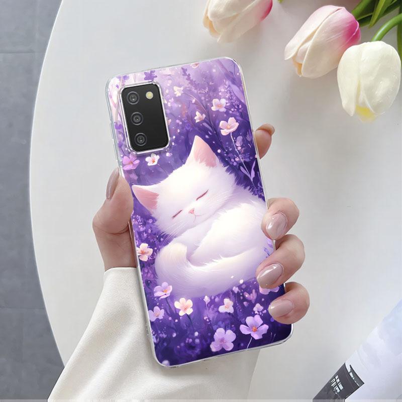 For Samsung A41 A21s A11 Case Luxury Phone Case For Samsung Galaxy A41 A21S Marble Flower Clear Soft Silicone Protective Cover