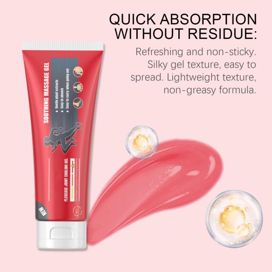 1/2Pcs 120G Joint Care Gel Soothing Massage Cream Natural Muscle Fatigue Relief Back Neck Hand Knee Feet Moisturizing Gel