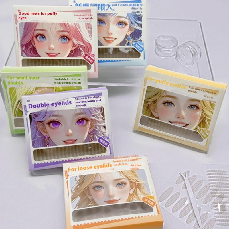180/216/240Pcs Invisible Eyelid Sticker Lace Eye Lift Strips Double Eyelid Tape Adhesive Stickers Eye Tape Tools Lash Tape