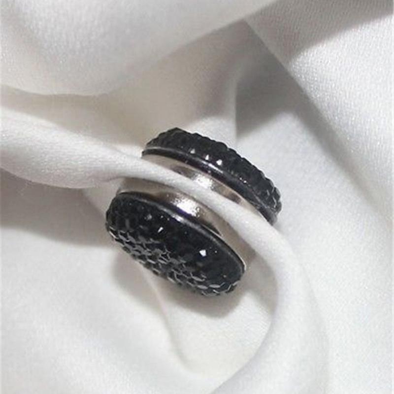 Exquisite Muslim Lapel Pin Multifunction Brooches 12x/Set Hijab Pins Safety Pin Strong Magnet Buckle Collar Clip Jewelry