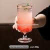 Elegant Glass Cylinder Cup for Juice, Cocktails, Tea & Cold Drinks