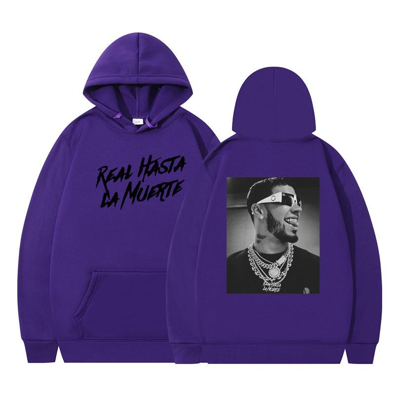 Unisex Double-Sided Hip Hop Anime Hoodie Sweatshirt for Spring & Autumn
