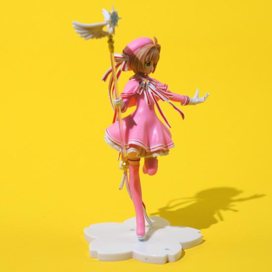 Cardcaptor Sakura Anime Figures Vivid Expression Indeformable Anime Accessory Cake Doll Decoration Anime Taito Cardcaptor Sakura for Anime Lover