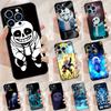 Undertale Sans Phone Case For iPhone 15 14 11 13 Pro 12 Pro X XR XS Max Plus Protection Back Case Cover